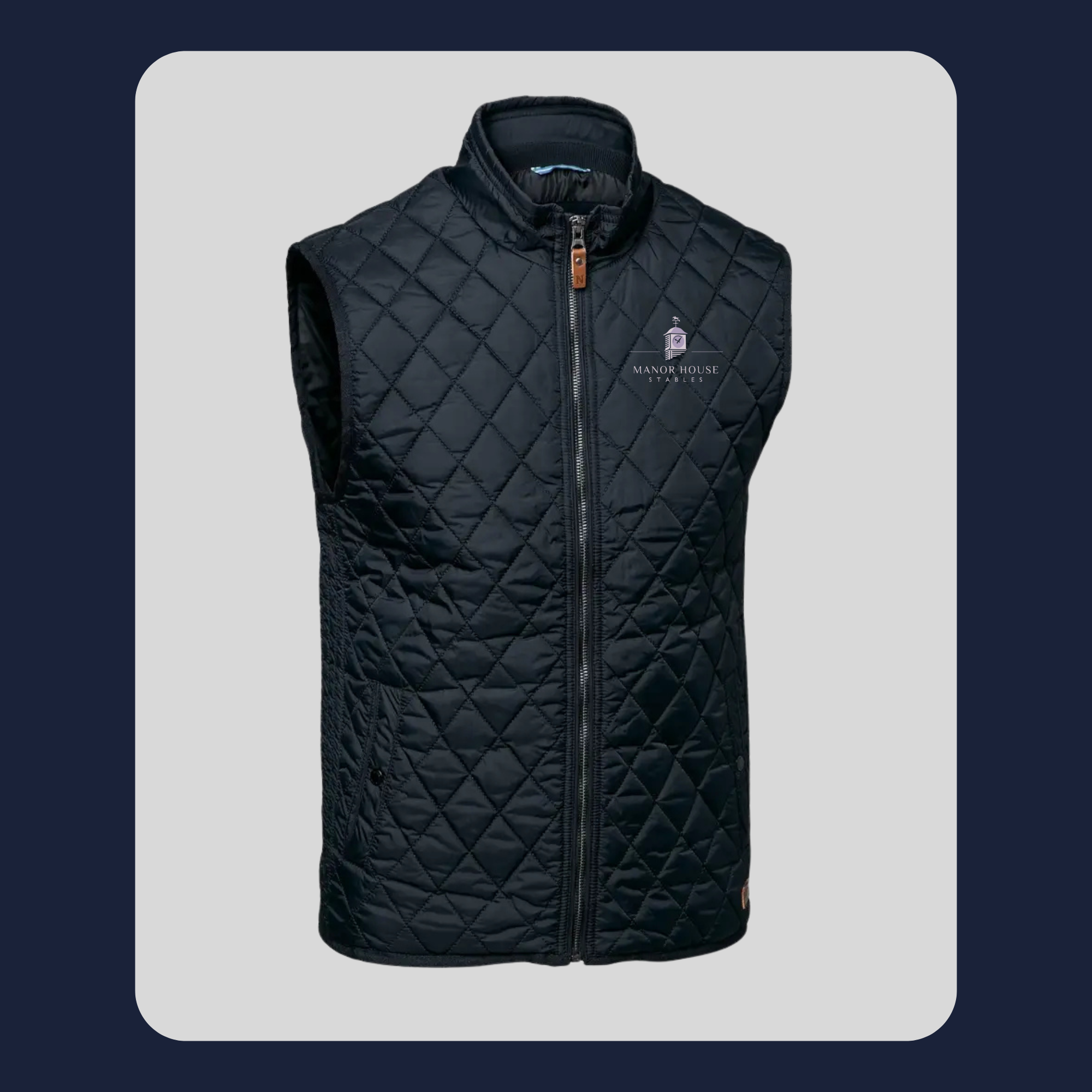 Manor House Stables Diamond Quilted Gilet